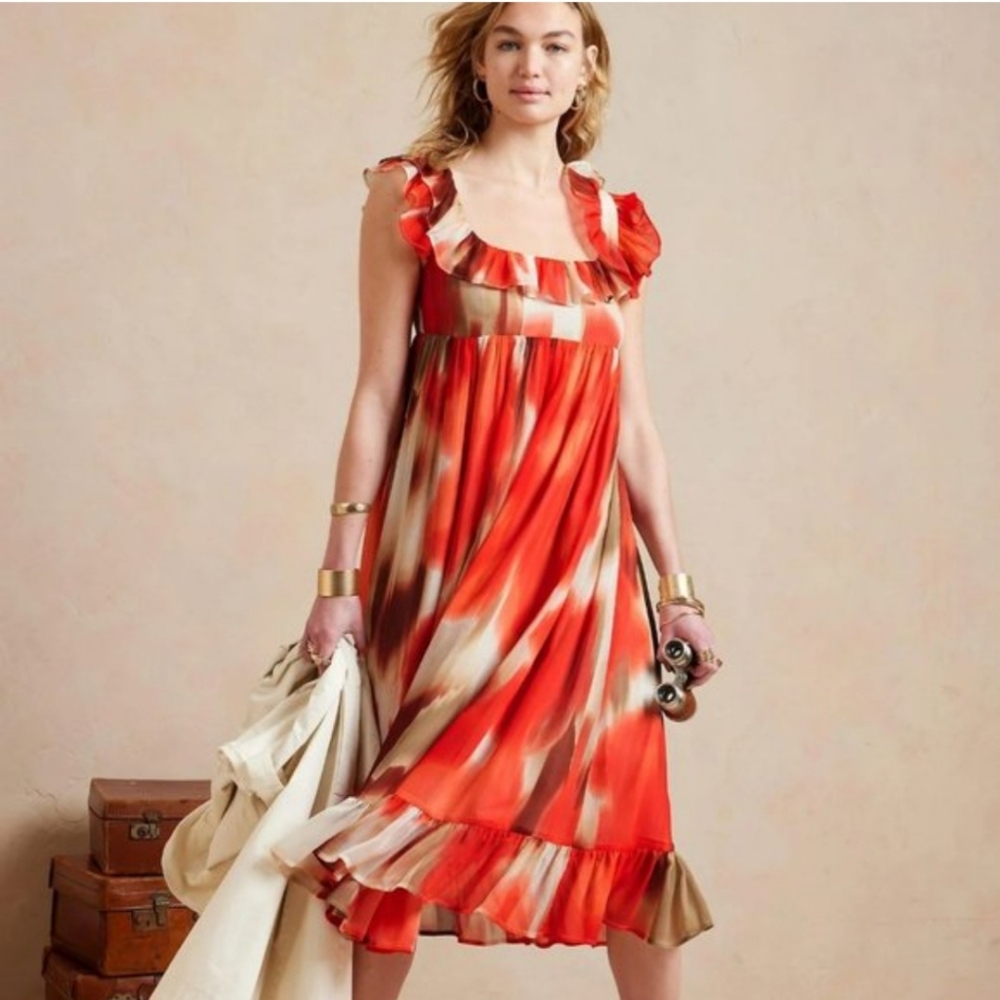 Banana Republic Empire waist maxi dres